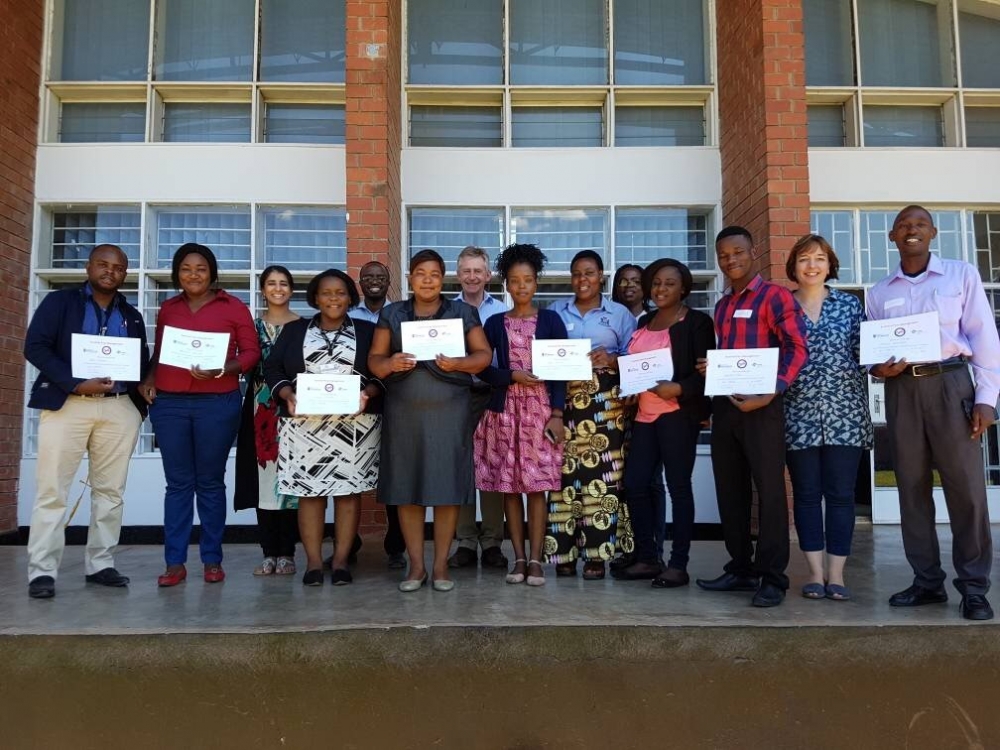 Photo of participants for the EPM workshops in Zambia 2017