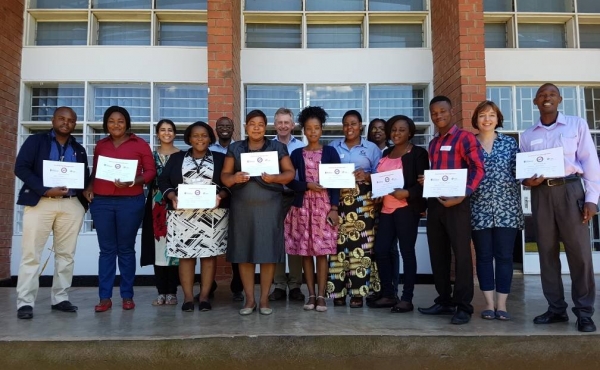 Photo of participants for the EPM workshops in Zambia 2017