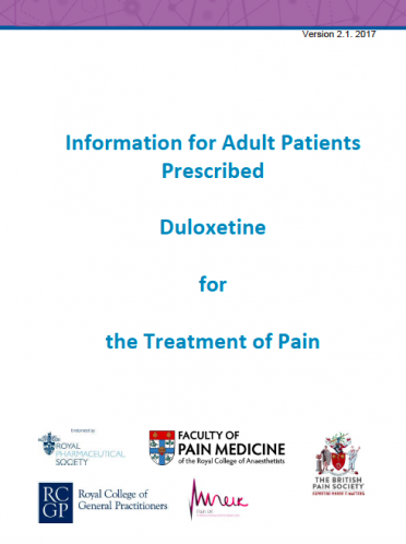 Cover for Duloxetine PIL