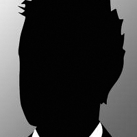 silhouette of a male