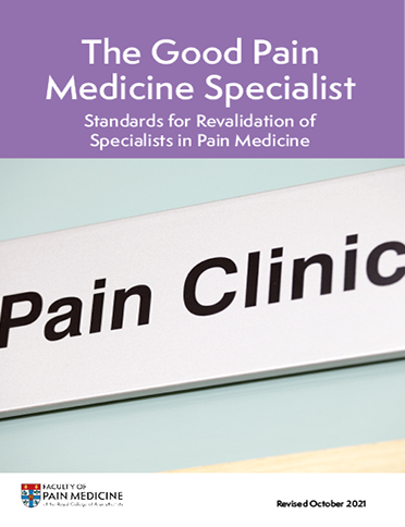 cover of the good pain specialist guidance