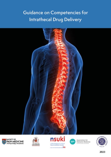Cover image of guidance for competencies for intrathecal drug delivery